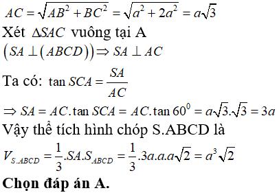 Bài tập trắc nghiệm Hình học 12 | Câu hỏi trắc nghiệm Hình học 12