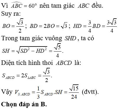 Bài tập trắc nghiệm Hình học 12 | Câu hỏi trắc nghiệm Hình học 12