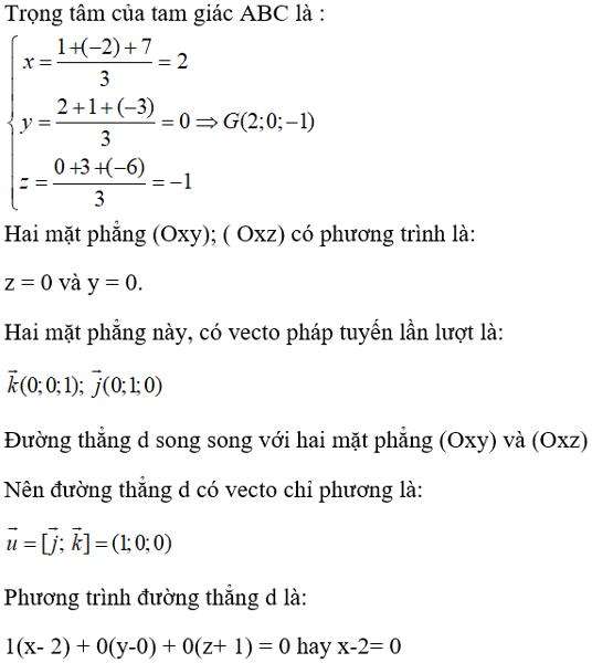 Bài tập trắc nghiệm Hình học 12 | Câu hỏi trắc nghiệm Hình học 12