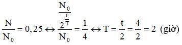 Đề thi Học kì 2 Vật Lí 12 có đáp án (Đề 3)