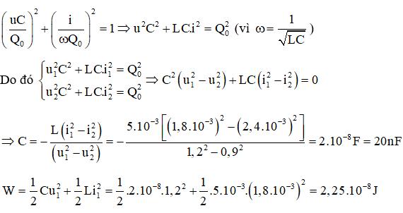 Đề thi Học kì 2 Vật Lí 12 có đáp án (Đề 3)